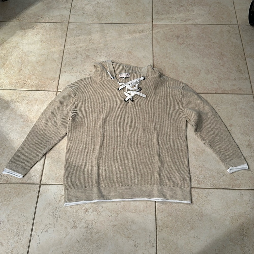 Caryn Vallone Hooded Sweater